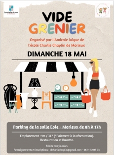 Vide grenier à Lamballe-Armor