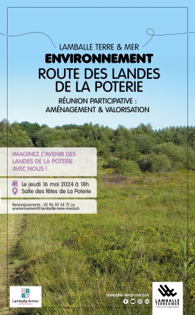Réunion participative : Route des Landes de La Poterie