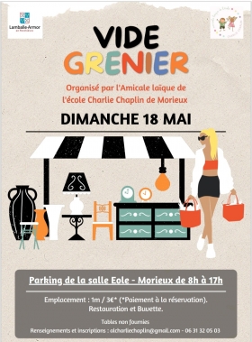 Vide grenier à Lamballe-Armor
