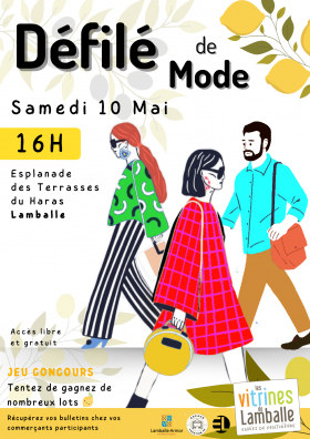 Défilé de mode des commerçants