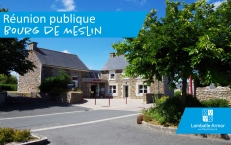 Réunion publique requalification du bourg de Meslin