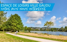 Futur espace de loisirs plan d'eau de la Ville Gaudu