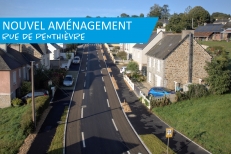 Nouvel aménagement rue de Penthièvre