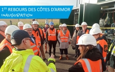 Inauguration du 1er rebours des Côtes d'Armor à Lamballe-Armor