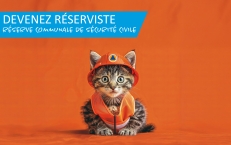 Lancement de la campagne de recrutement pour la Réserve communale de sécurité civile