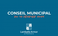 10/02/2025 : Conseil municipal