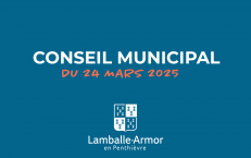 24/03/2025 : Conseil municipal