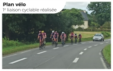 Plan vélo : 1e liaison cyclable opérationnelle entre le bourg de La Poterie et le centre-ville de Lamballe-Armor