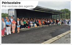 Pré-rentrée des agents du périscolaire