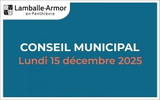 Conseil municipal du 15 décembre 2025