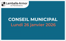 Conseil municipal du 26 janvier 2026