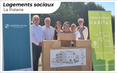 Neuf nouveaux logements sociaux dans le secteur de la Poterie