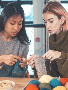 De fils en aiguilles - Tricot de rue 