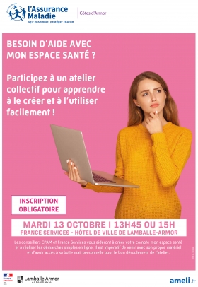 Besoin d'aide avec votre compte Mon espace santé ?