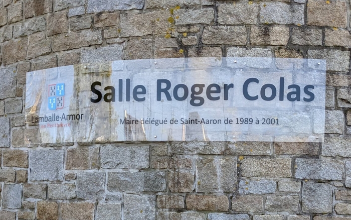 Inauguration de la Salle Roger Colas