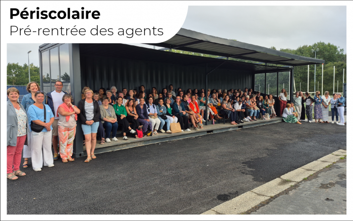 Pré-rentrée des agents du périscolaire