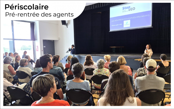 Pré-rentrée des agents du périscolaire