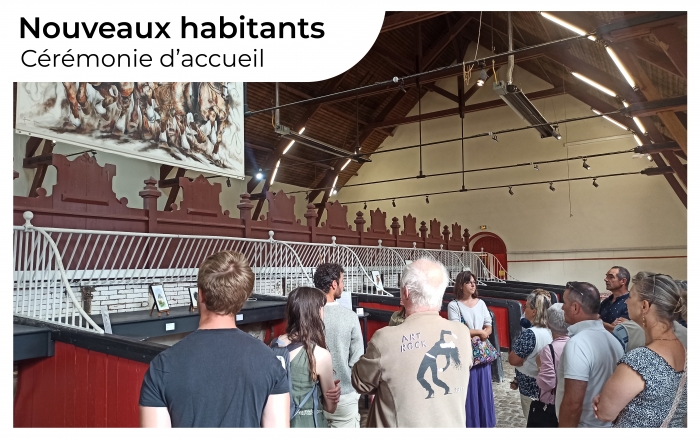 Cérémonie d'accueil des nouveaux habitants