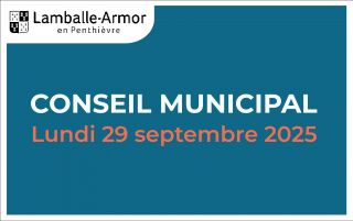 Conseil municipal du 29 septembre 2025