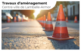 Début des travaux d'aménagement de surface au Bourg Hurel