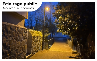 Evolution de l'éclairage public